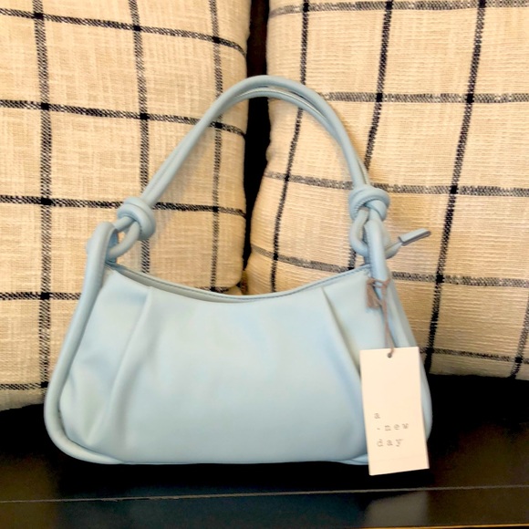 Small Satchel in pastel blue - Picture 1 of 6
